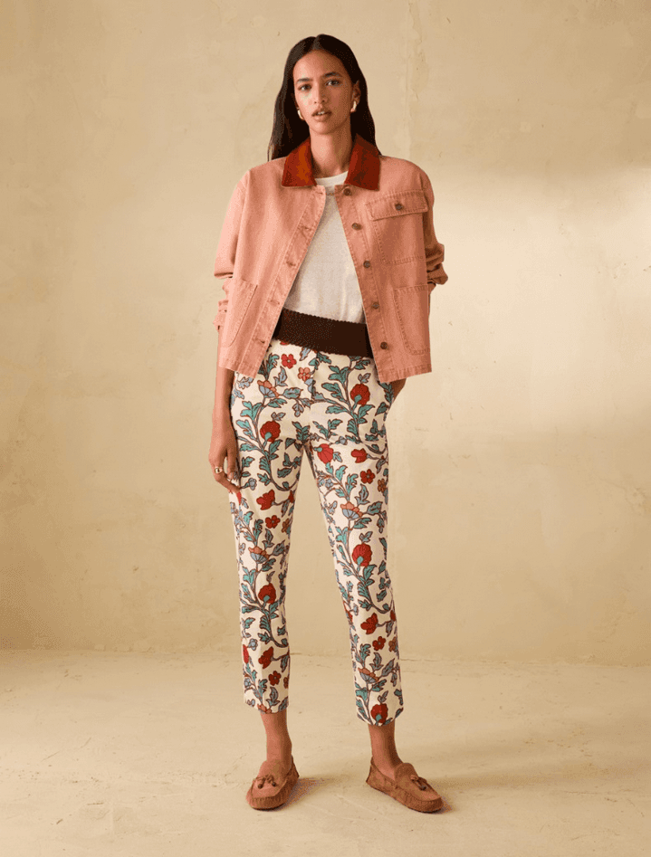 PENNYBLACK pantaloni capri in popeline donna bianco - 3