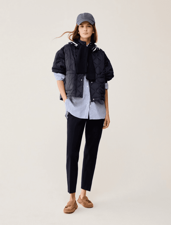 PENNYBLACK pantaloni slim fit donna blu - 4