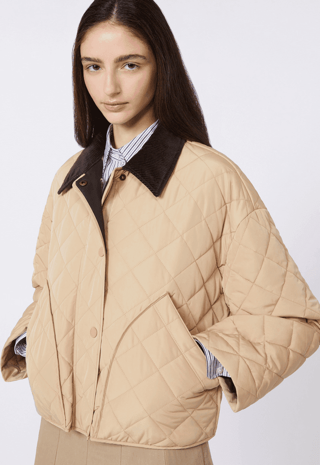 MAX MARA giubbino donna beige - 4