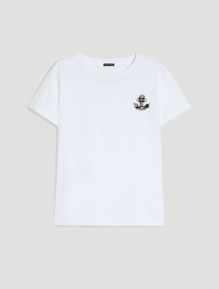 PENNYBLACK t-shirt in jersey di cotone donna bianco - 6
