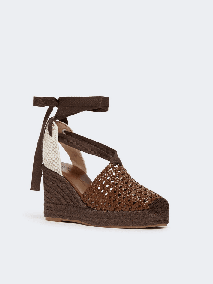 MAX MARA espadrillas donna cuoio - 2