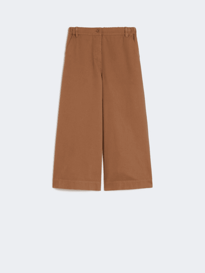 MAX MARA pantalone donna cuoio - 5