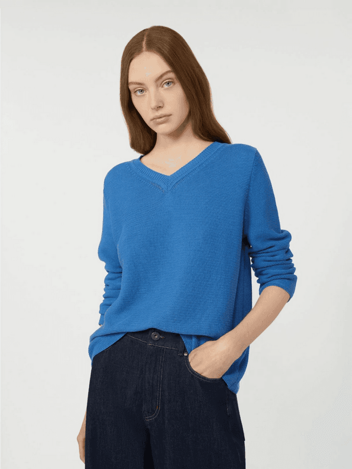 MAX MARA maglia donna bluette - 3