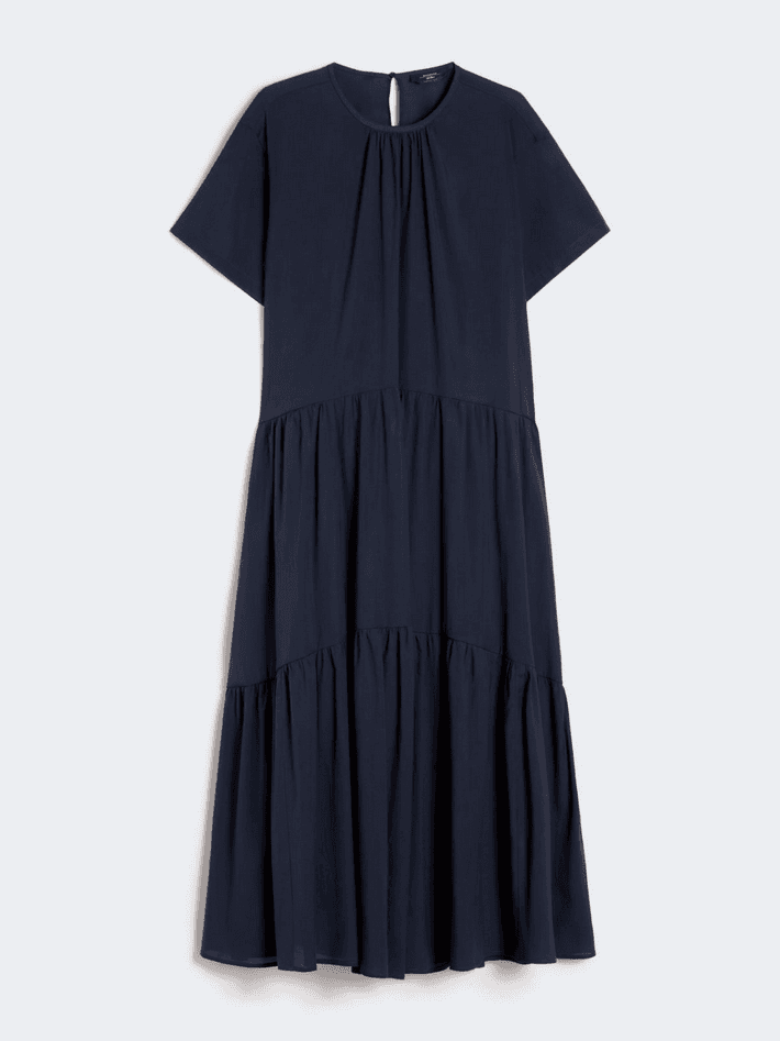MAX MARA abito in tela donna blu - 5