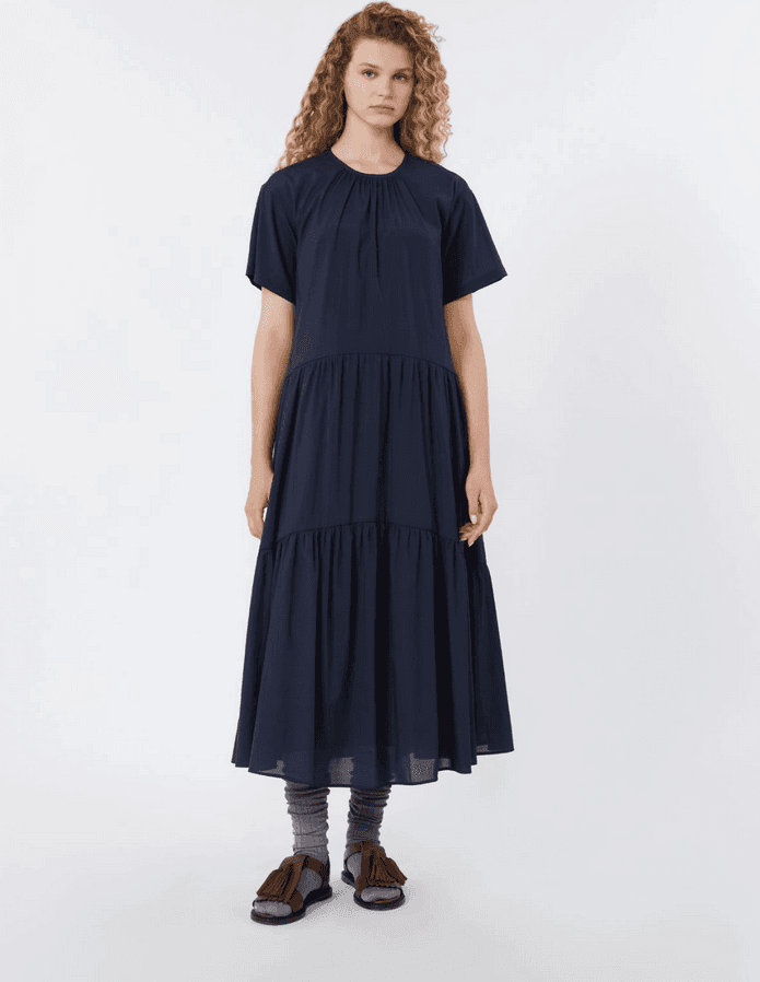 MAX MARA abito in tela donna blu - 2