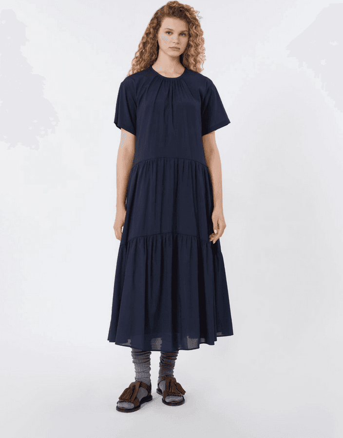 MAX MARA abito in tela donna blu - 2