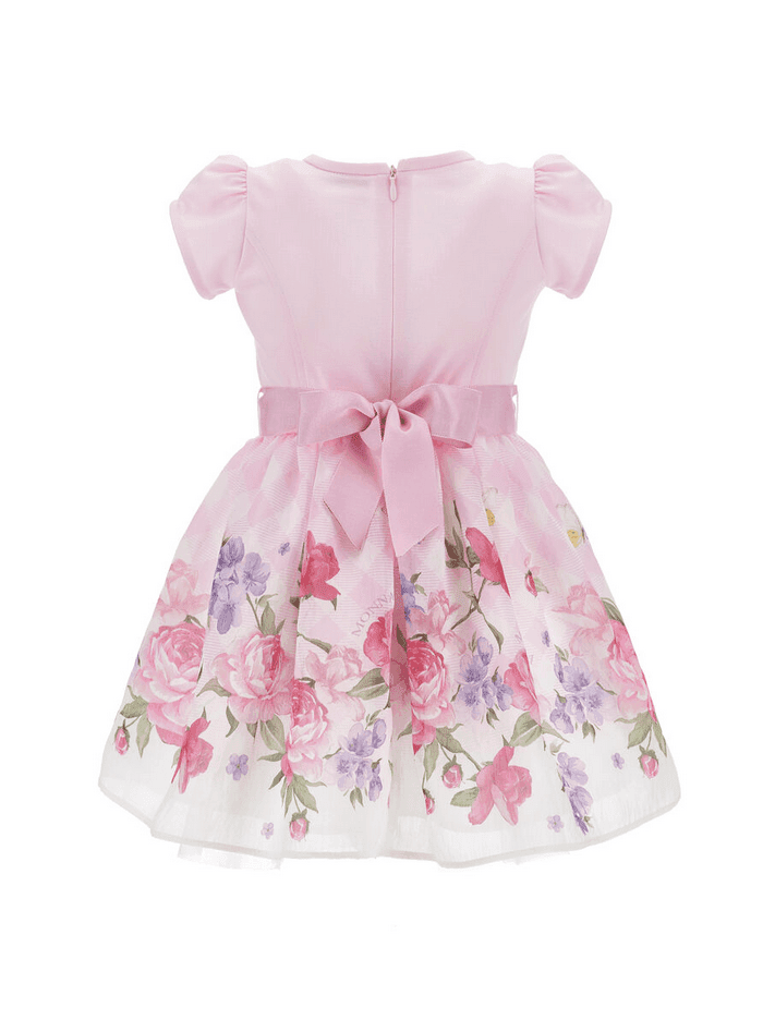 MONNALISA abito floreale bambina rosa - 6