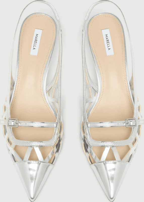 MARELLA scarpe donna argento - 5