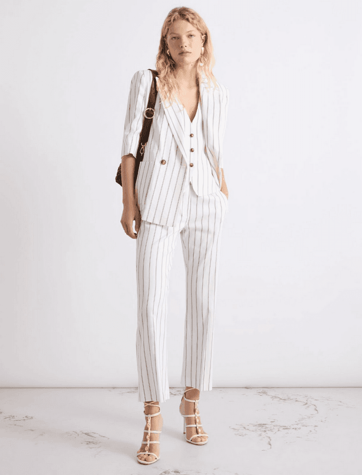 MARELLA pantalone donna bianco - 5