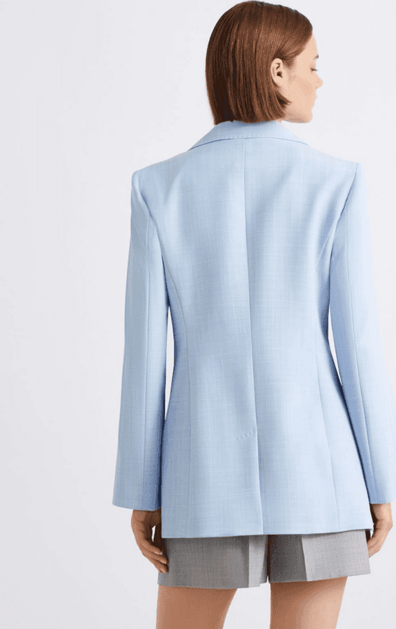 MARELLA giacca in tela donna azzurro - 5