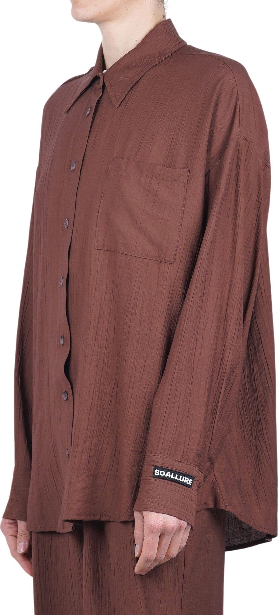 SO ALLURE So Allure - Camicia - 470011 - Cioccolato - 4