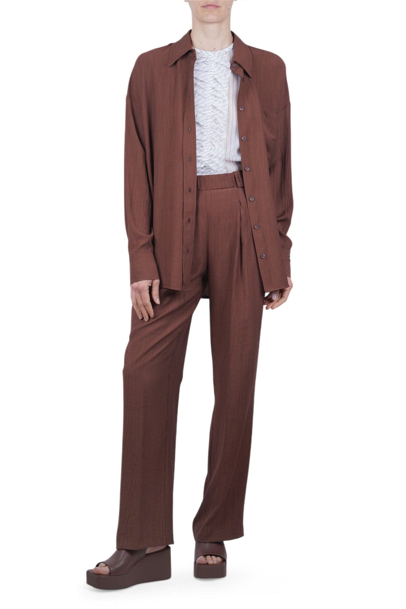 SO ALLURE So Allure - Pantalone - 470016 - Cioccolato - 2