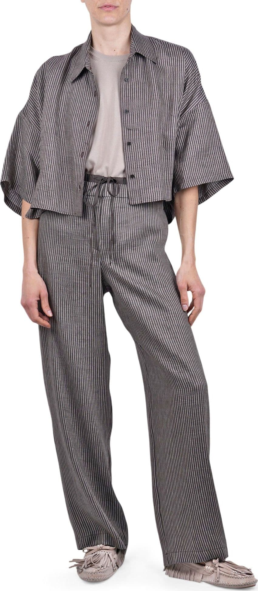 Alysi  - Pantalone - 471191 - Cioccolato/Latte - 2