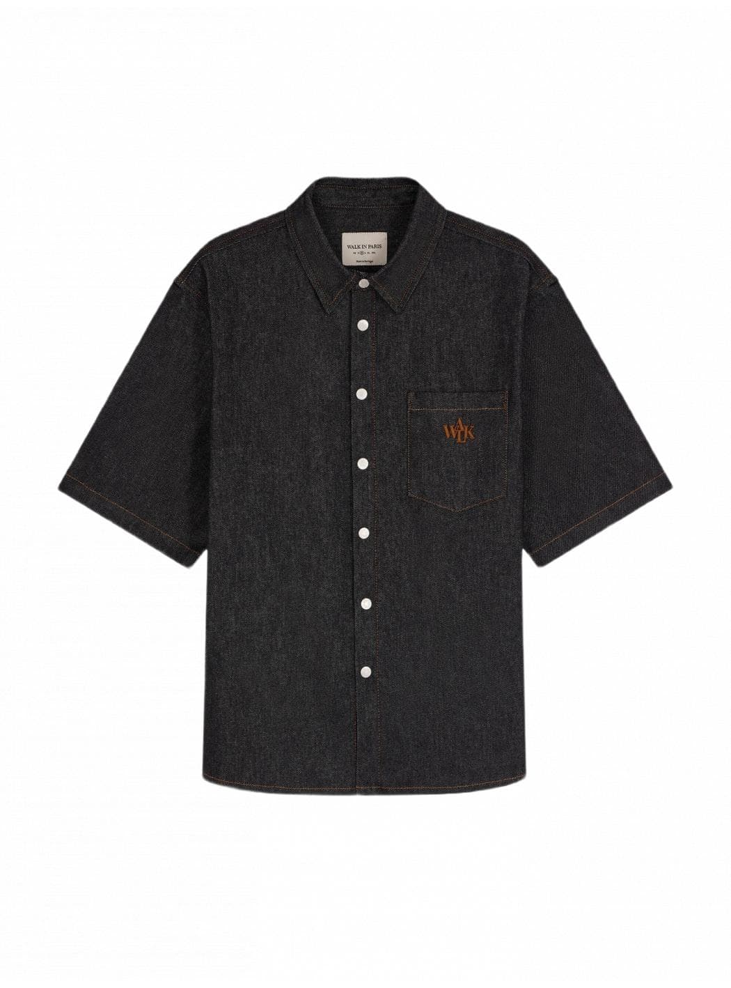 WALK IN PARIS RAW DENIM SHIRT - 4