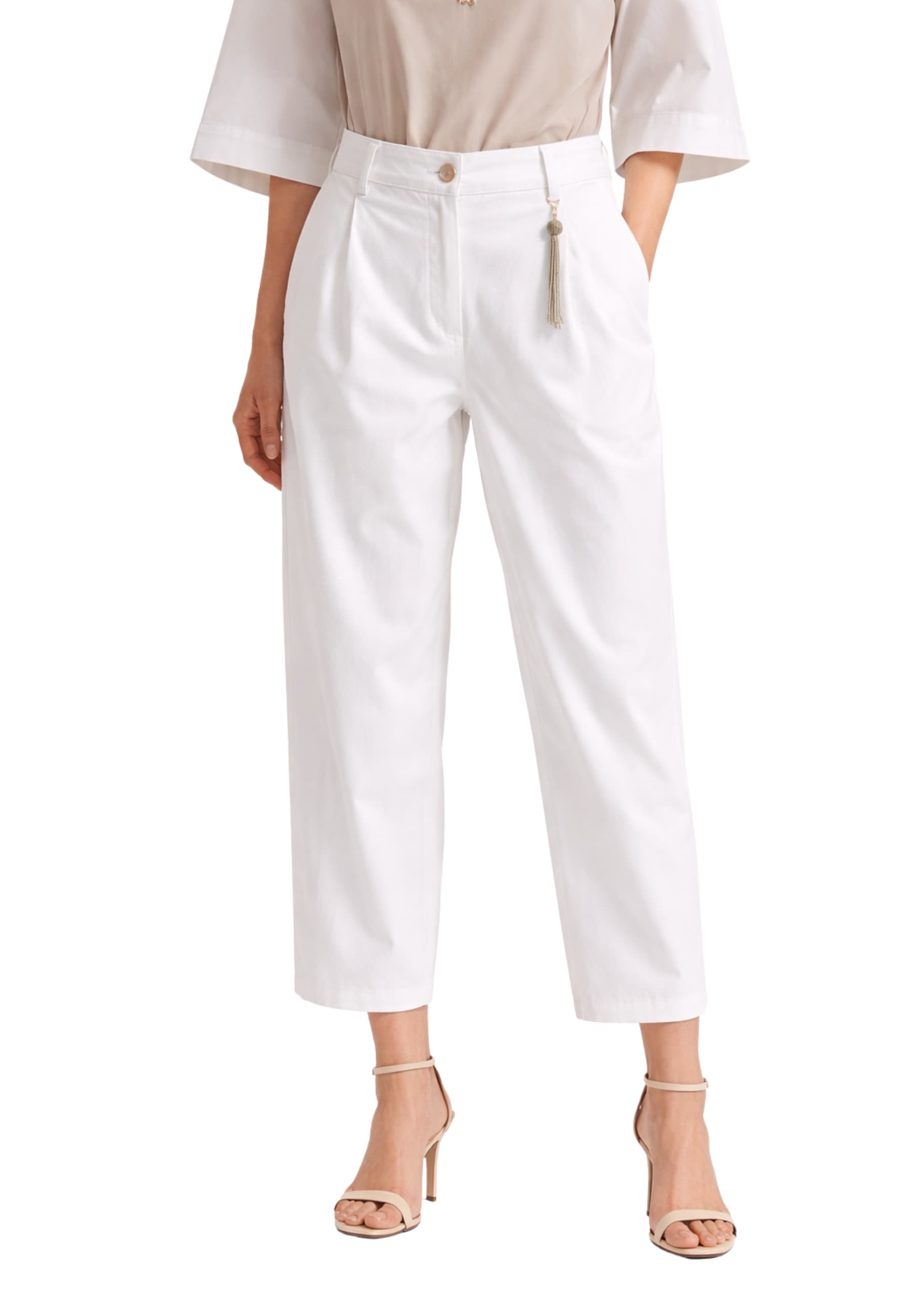 SEVENTY PANTALONE Donna Seventy ACCESSORIO CON PERLINE - 3