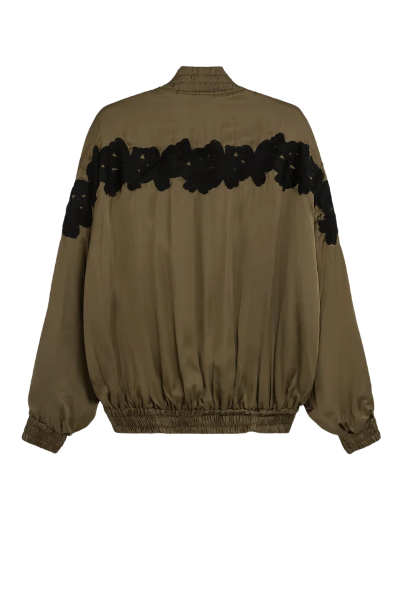 APAPERKID BOMBER Donna  CON RICAMO IN PIZZO - 2