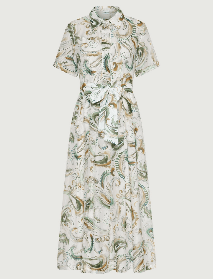 MARELLA abito cotone e seta donna bianco - 6