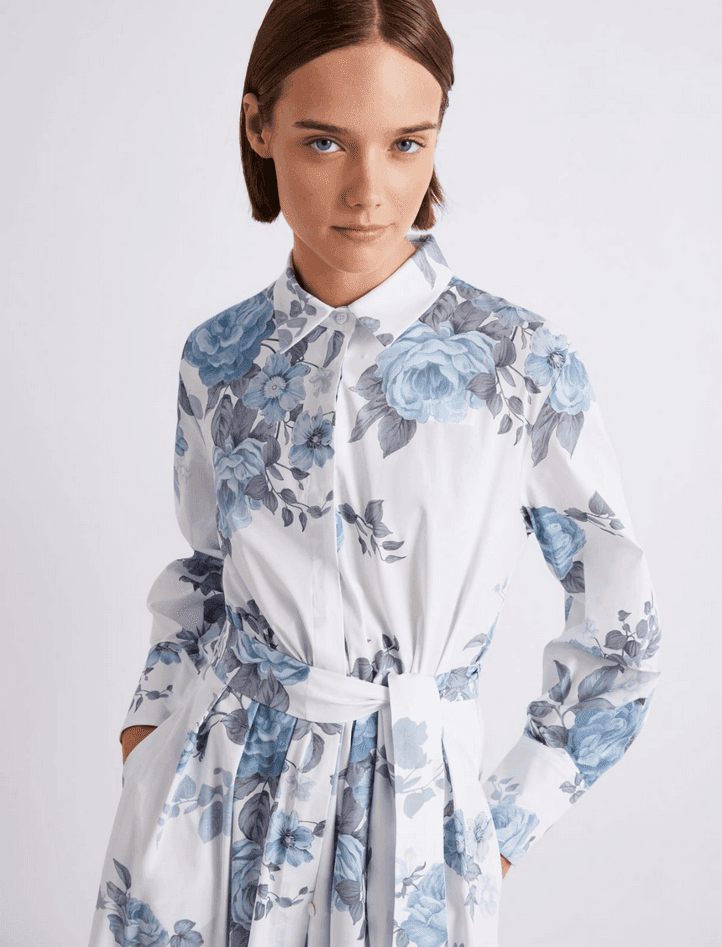 MARELLA abito donna azzurro - 4