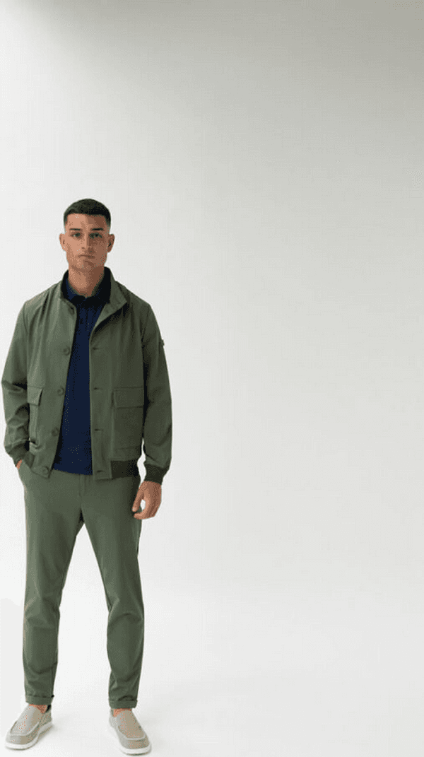 RIHUNIK giubbino uomo verde - 4