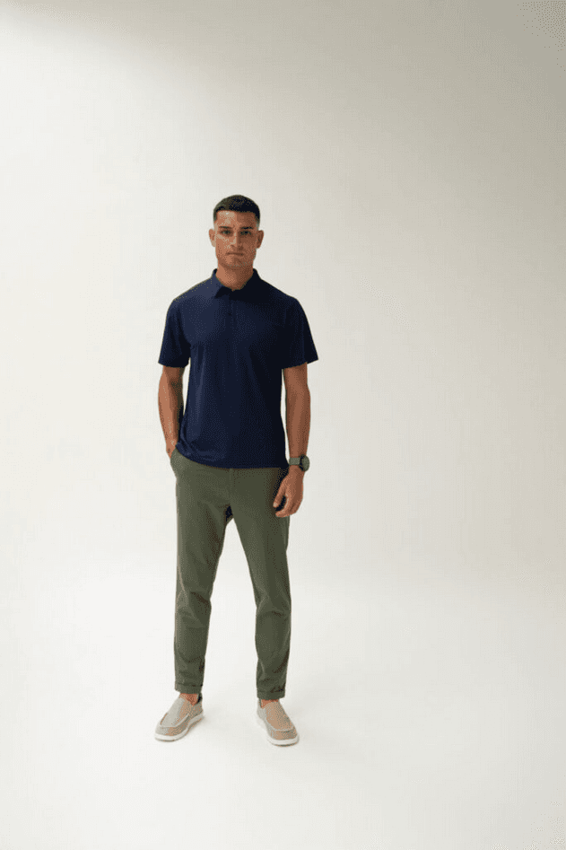 RIHUNIK pantalone uomo verde - 4