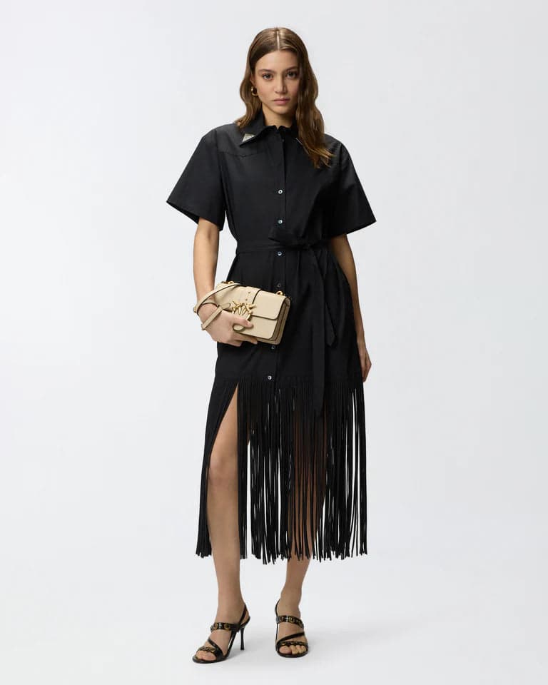 Pinko PINKO  AVIGLIANO ABITO POPELINE SS26 - 7