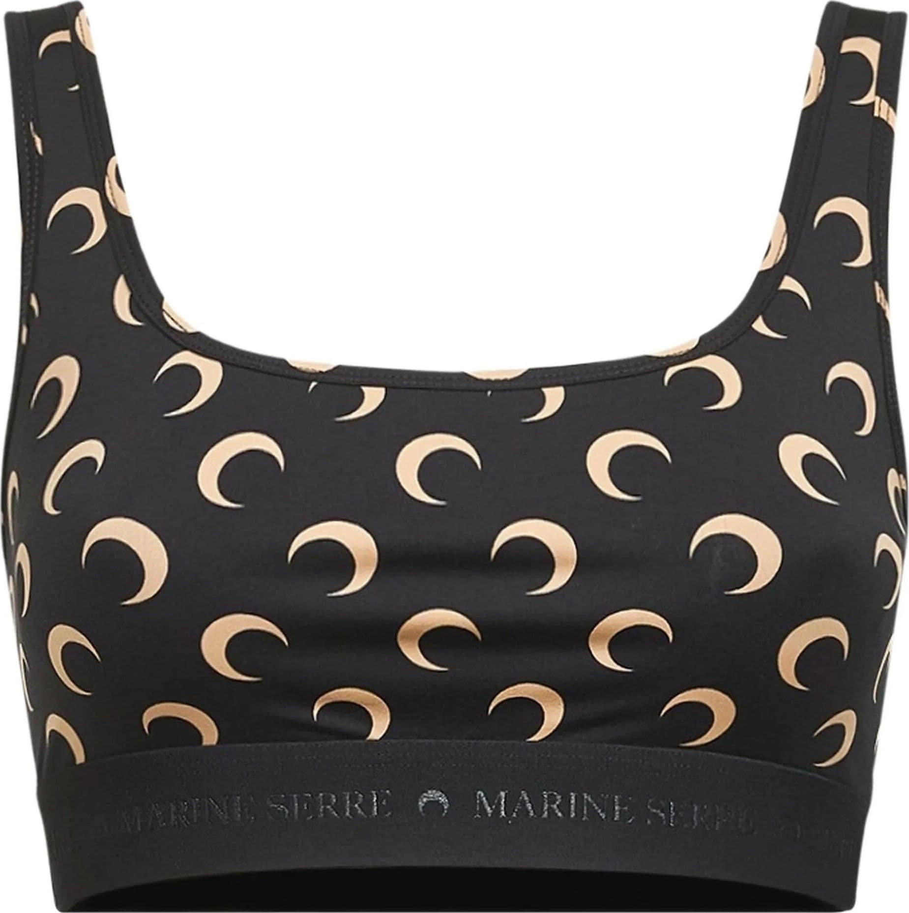MARINE SERRE Marine Serre - Top Nero da Donna