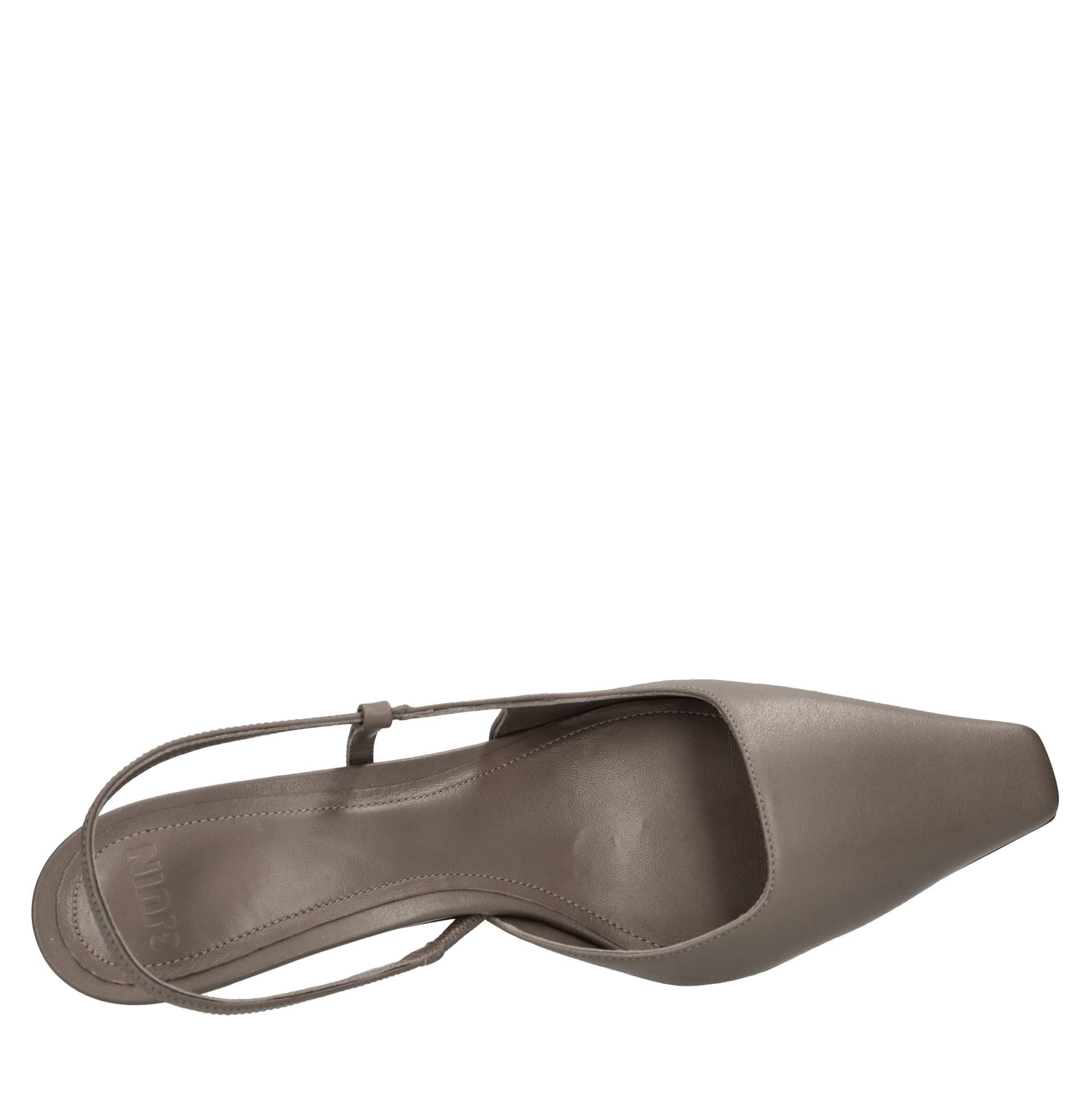 3JUIN  Scarpe con Tacco Marrone - 5