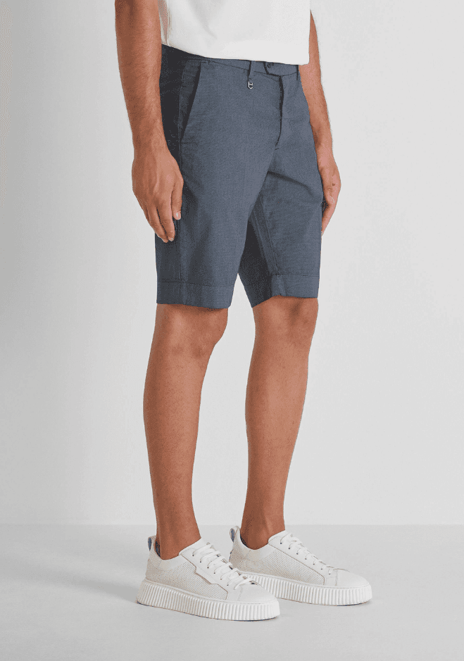 Antony Morato shots skinny fit uomo blue marine - 2