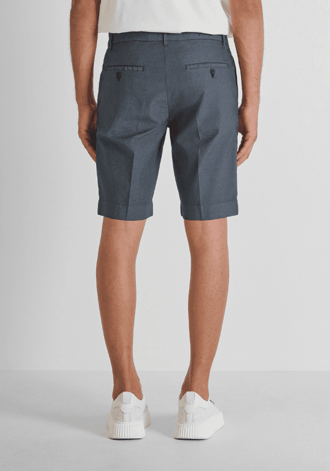 Antony Morato shots skinny fit uomo blue marine - 3