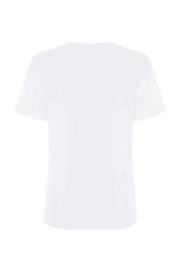 NENETTE t-shirt cuore donna bianco - 3