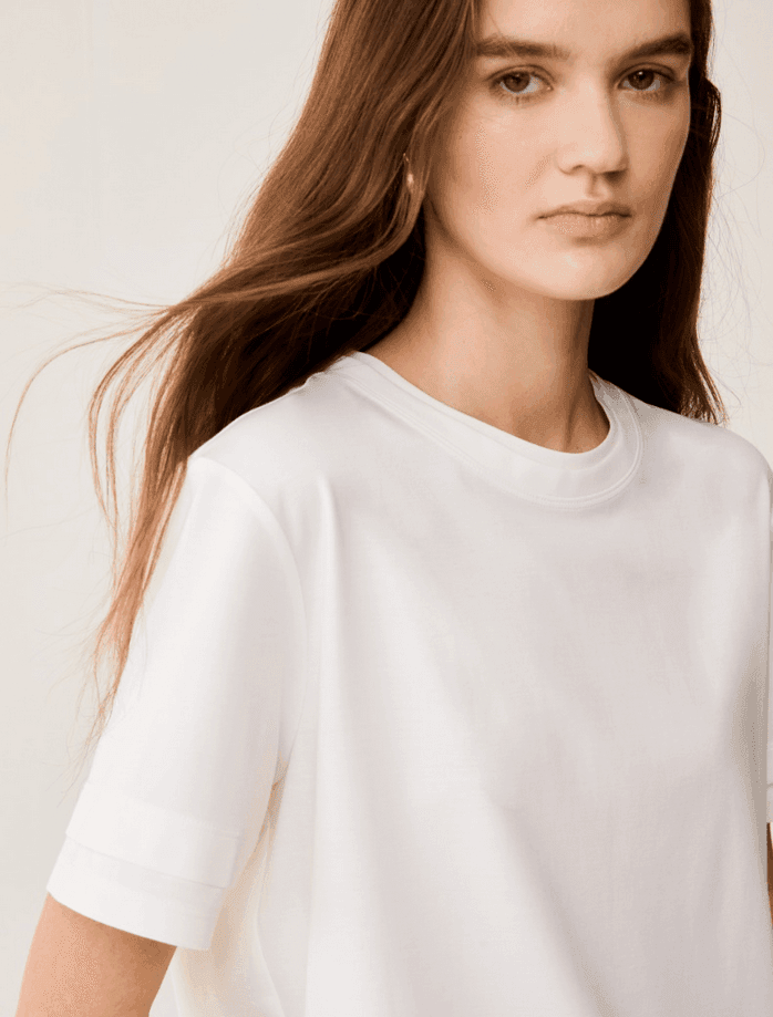 PENNYBLACK t-shirt boxy fit donna bianco - 3