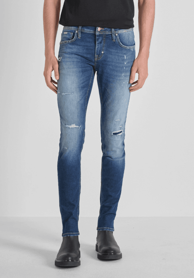 Antony Morato jeans uomo blue denim - 4