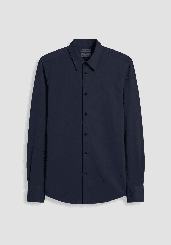 Antony Morato camicia slim fit uomo blue marine - 6