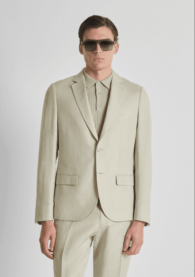 Antony Morato giacca misto lino uomo safari - 2
