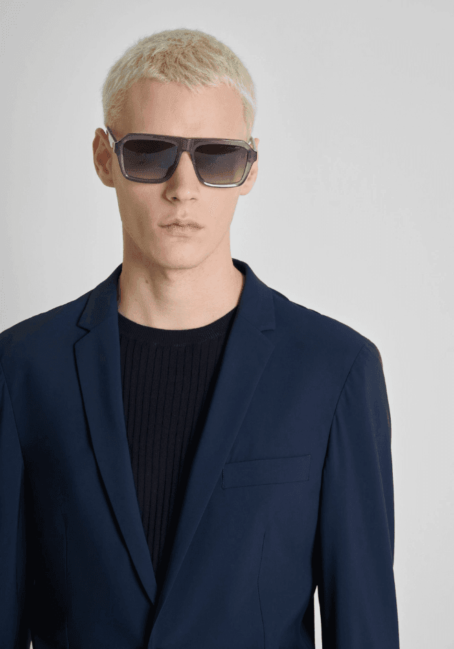 Antony Morato giacca slim fit uomo blue marine - 2
