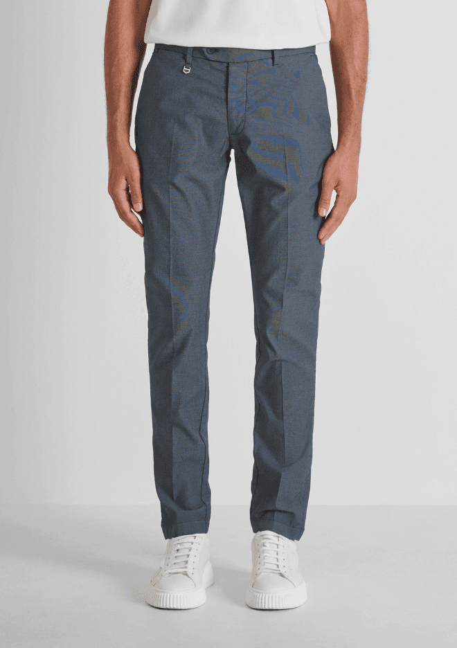 Antony Morato pantalone skinny fit uomo blue marine - 5