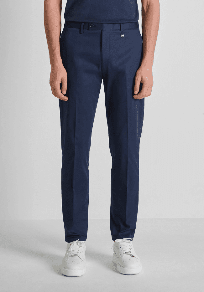 Antony Morato pantalone regular fit uomo blu chiaro - 2