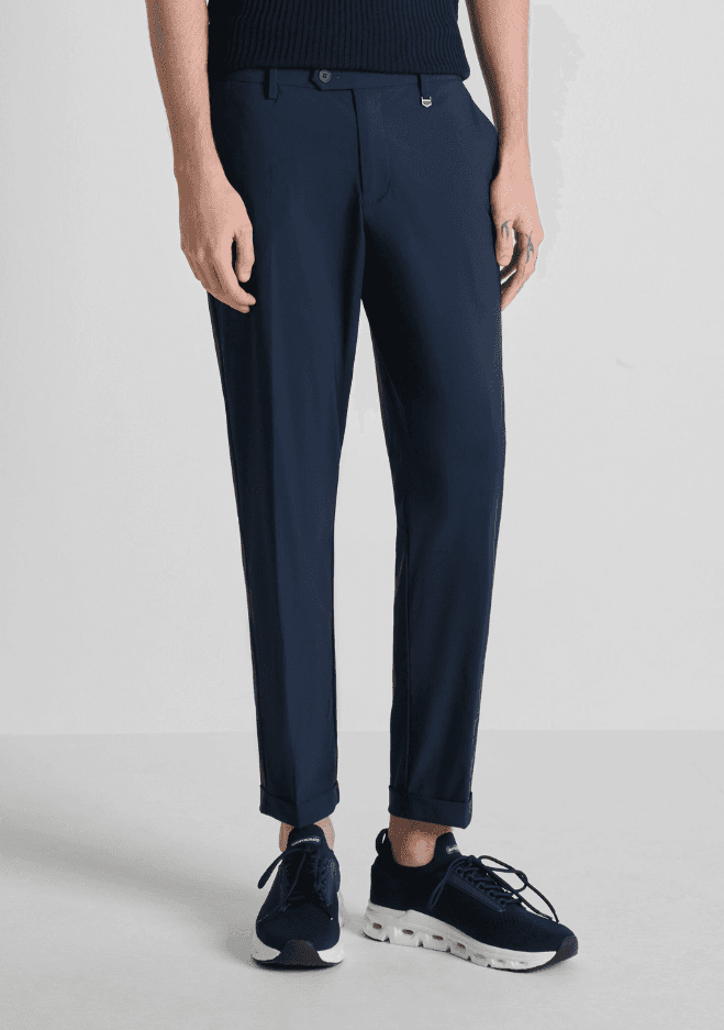 Antony Morato pantalone slim fit uomo blue marine - 2