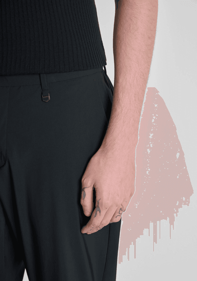 Antony Morato pantalone slim fit uomo nero - 5