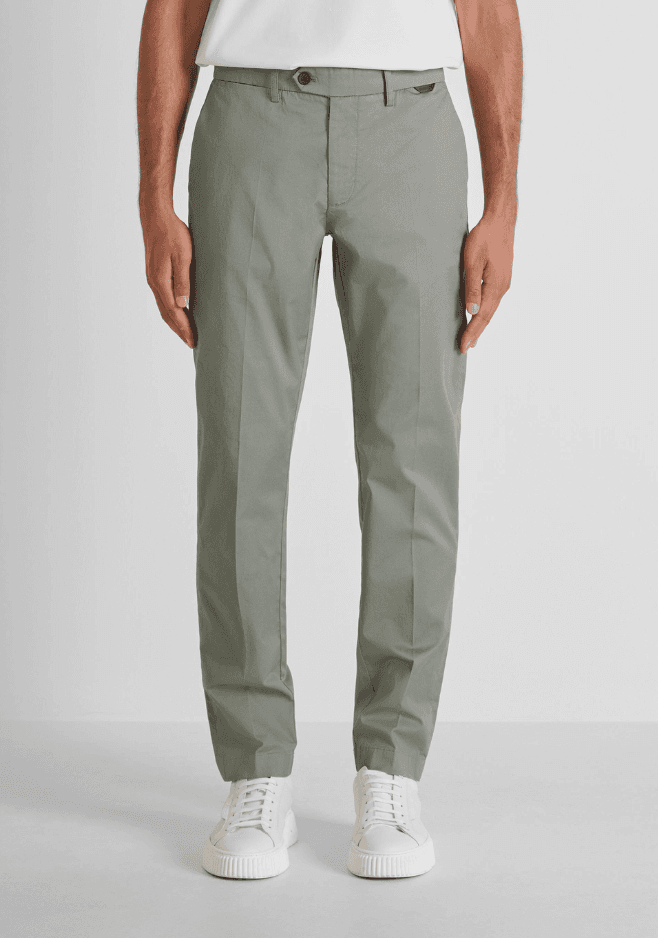 Antony Morato pantalone slim fit uomo verde agave - 5