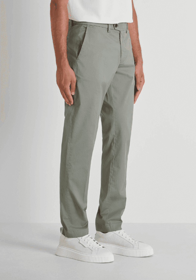 Antony Morato pantalone slim fit uomo verde agave - 2
