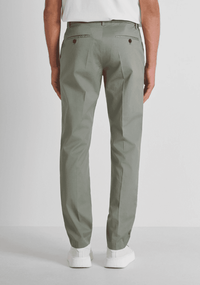 Antony Morato pantalone slim fit uomo verde agave - 3