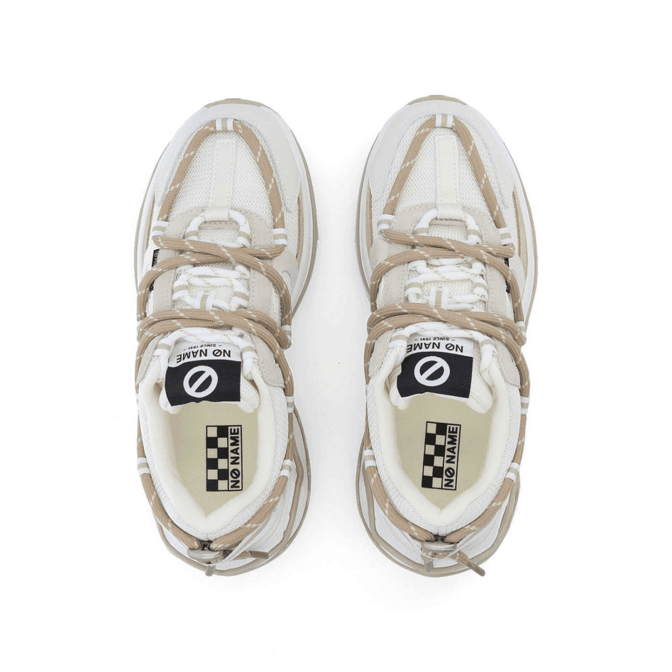 NO NAME scarpa donna beige - 3