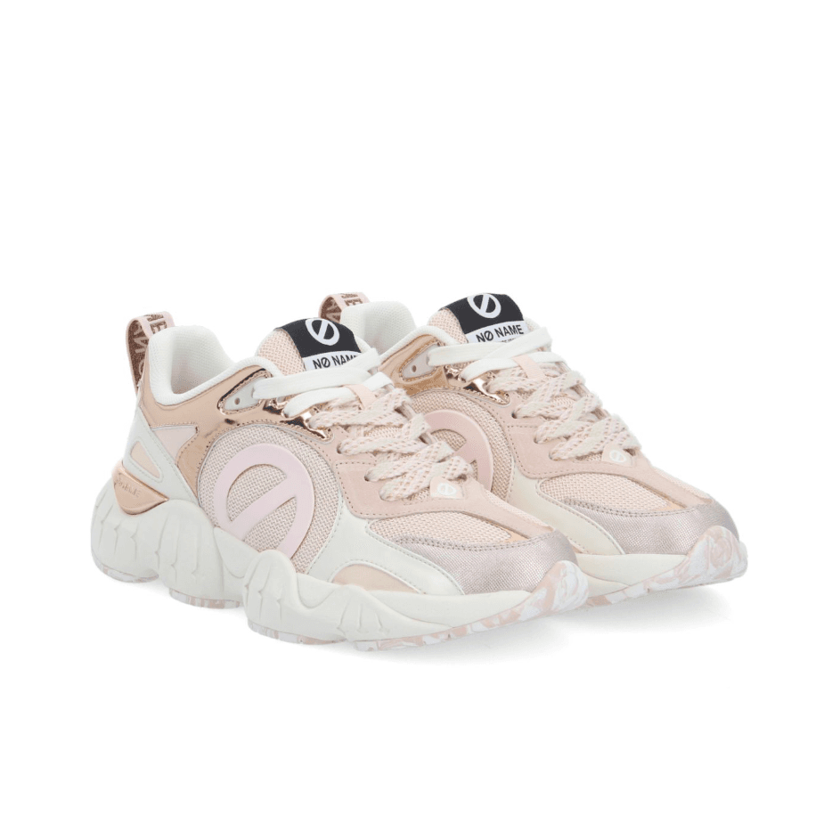 NO NAME scarpa donna rosa/oro - 5