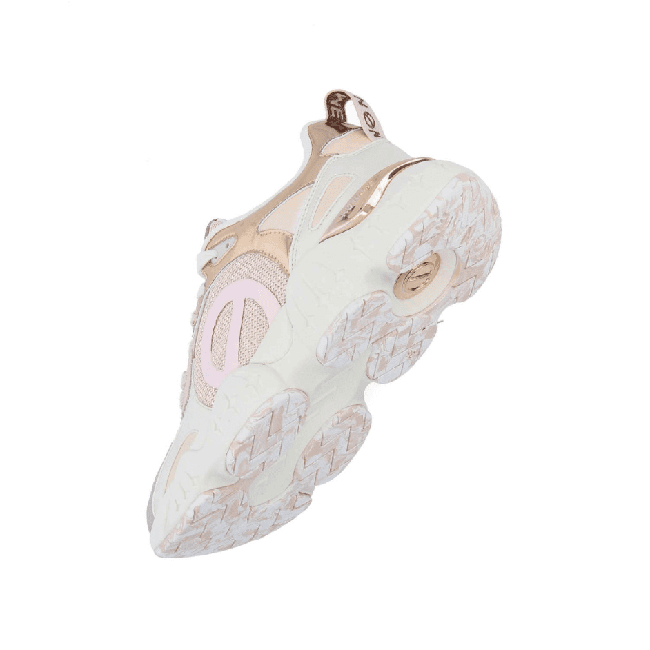 NO NAME scarpa donna rosa/oro - 4