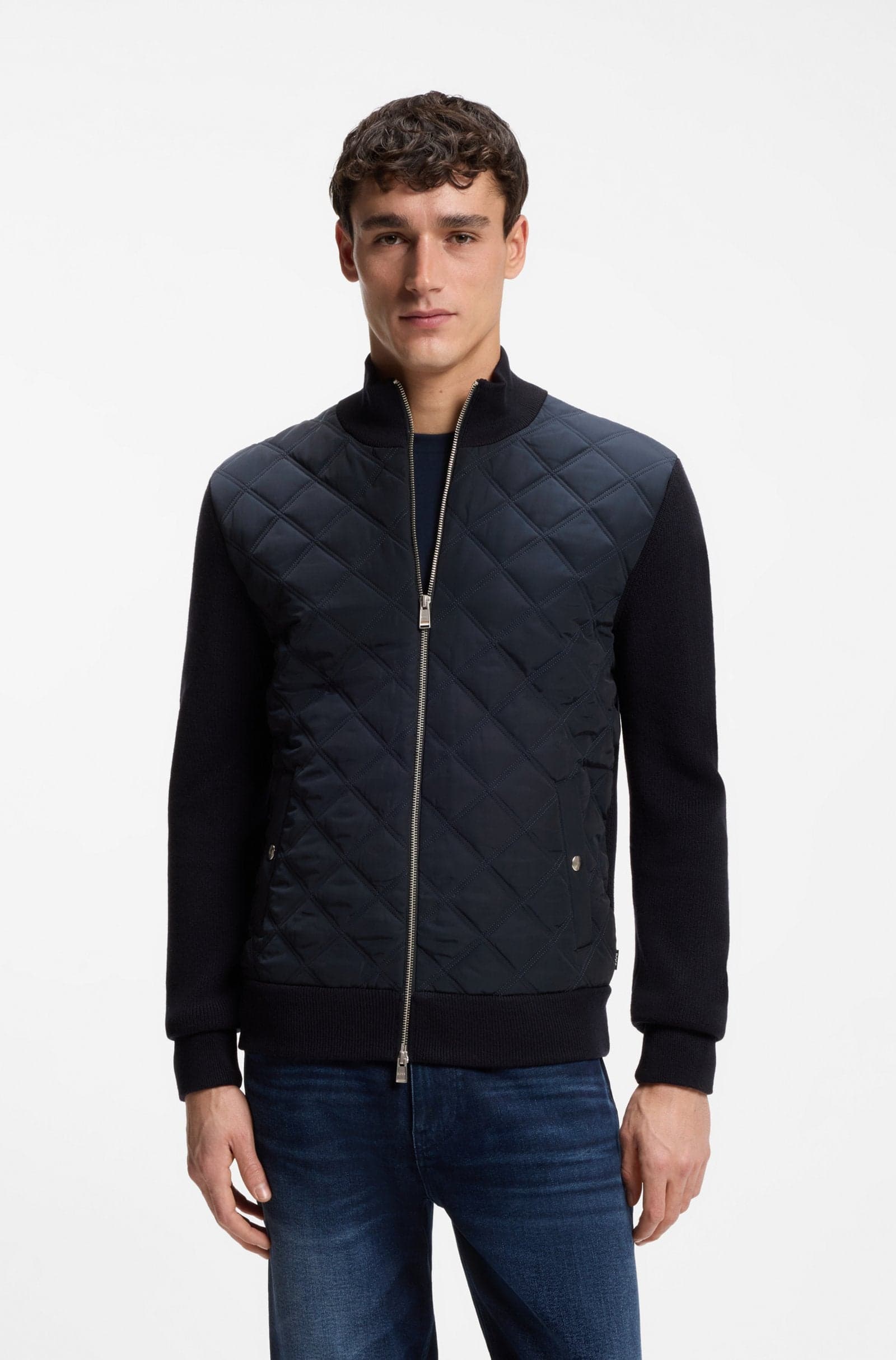 BOSS  Giubbino in maglia di lana C-Ubon 10276802 01 - 3