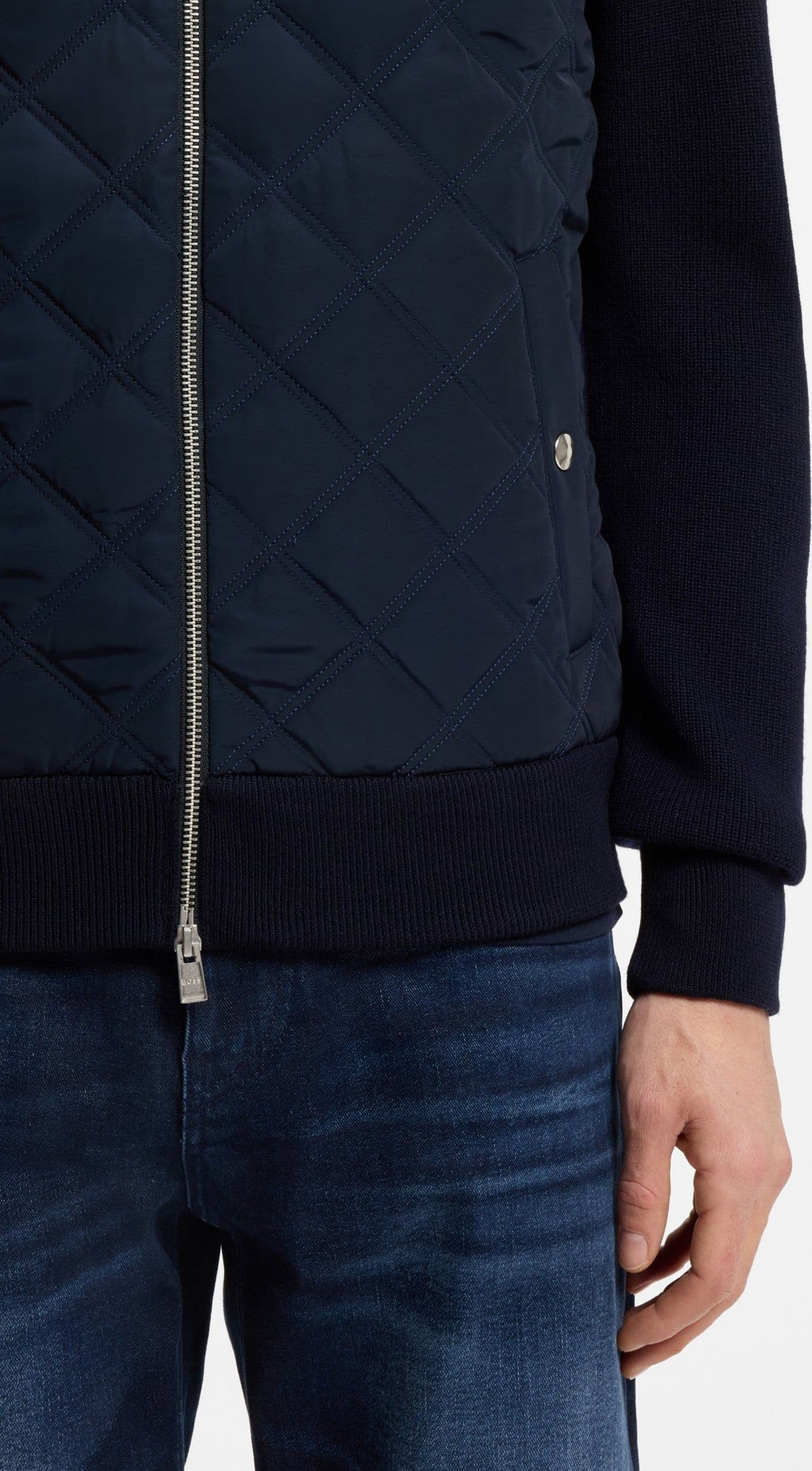 BOSS  Giubbino in maglia di lana C-Ubon 10276802 01 - 5