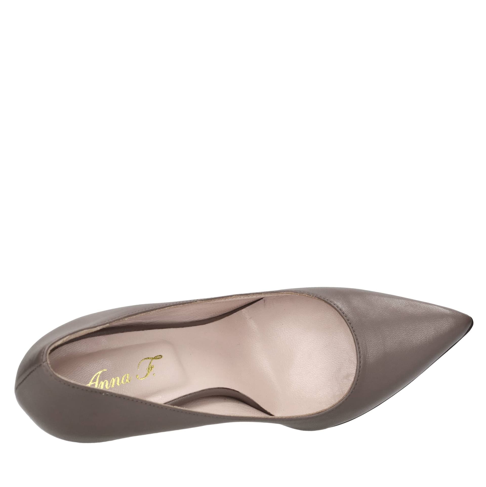 Anna F.  Scarpe con Tacco Marrone - 5