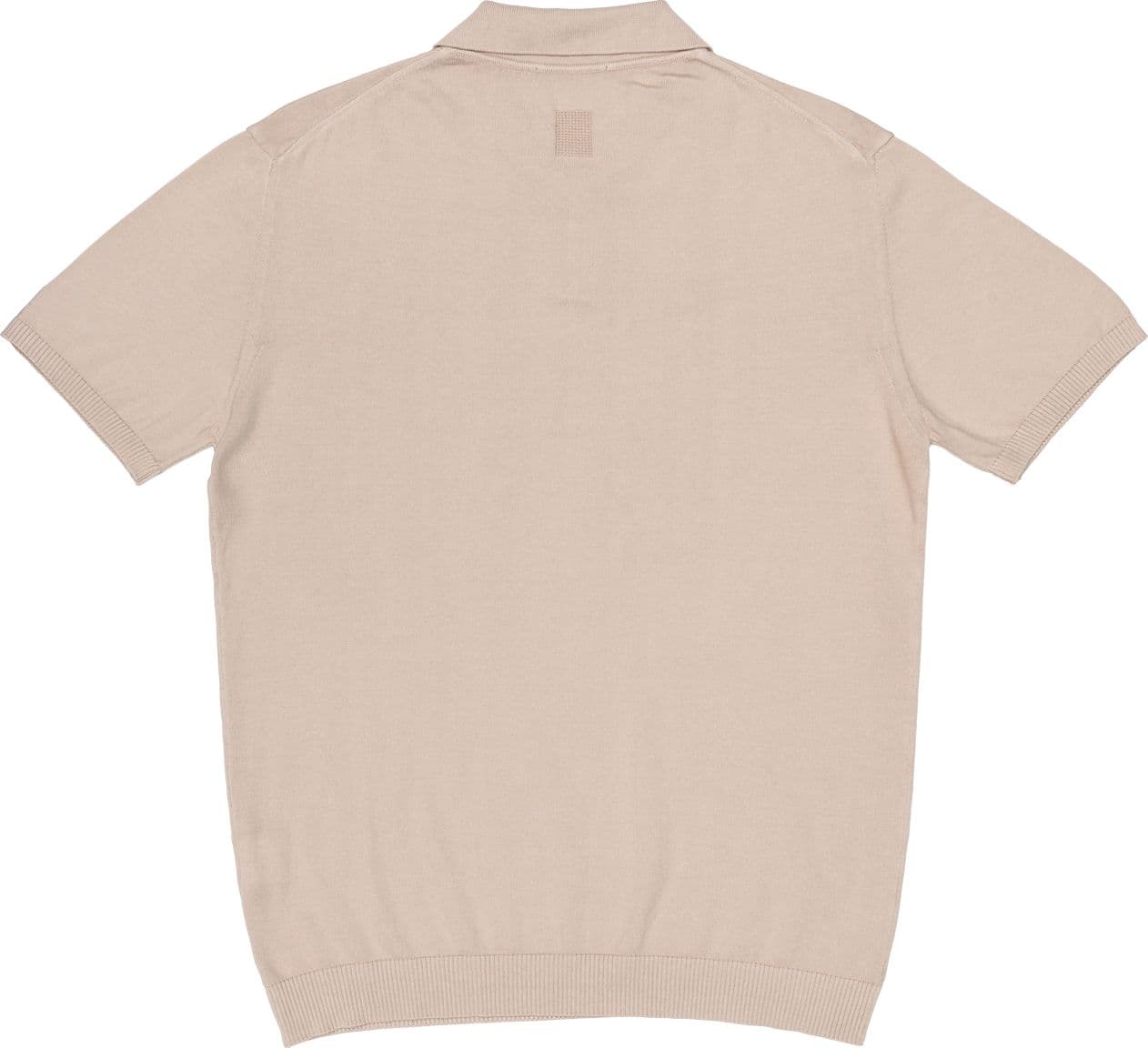 WOOL &amp; CO Maglia MM Uomo Wool &amp; Co Polo Pettinato Sand - 3