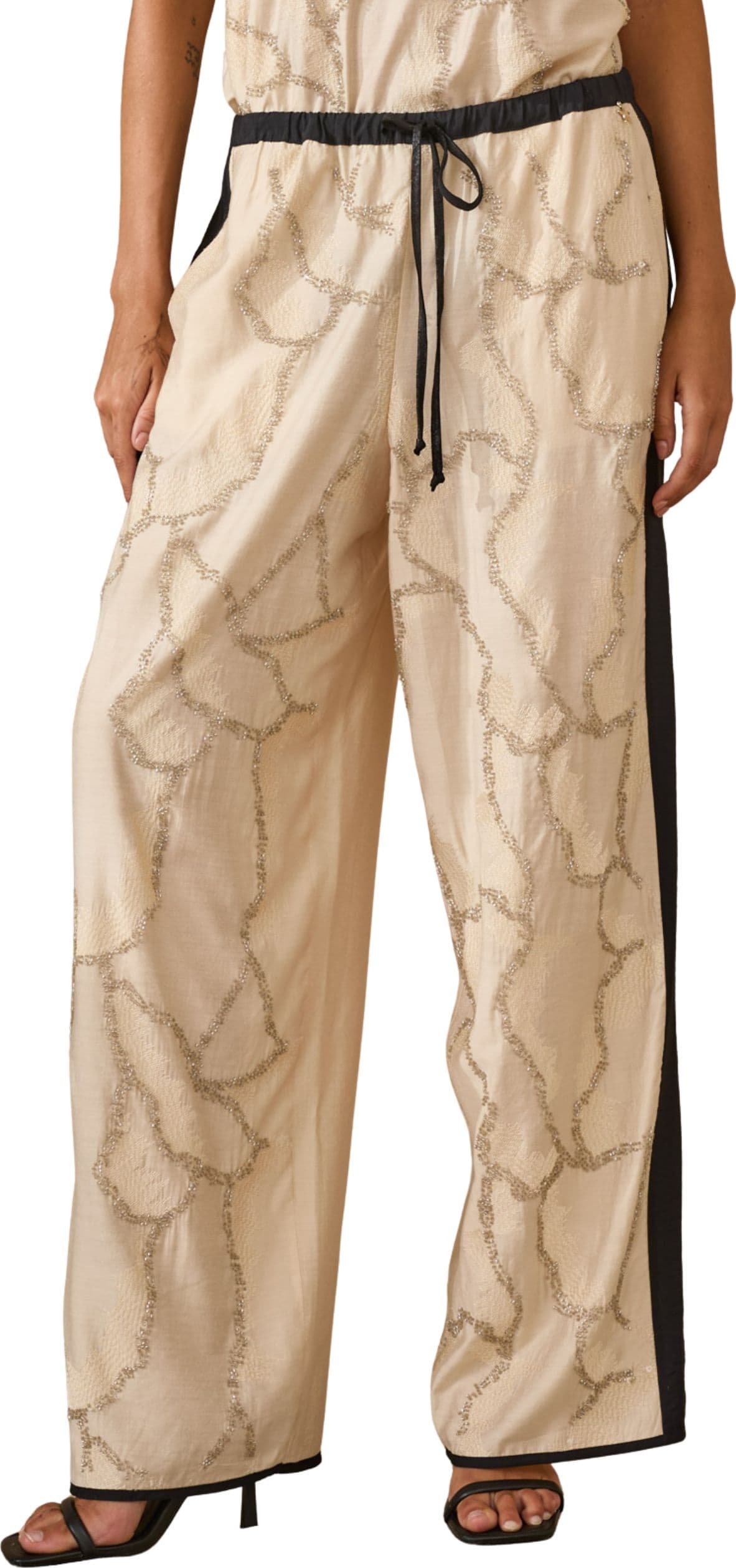 SOUVENIR pantalone Donna  ricamato - 4